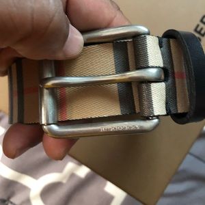 Burberry belt